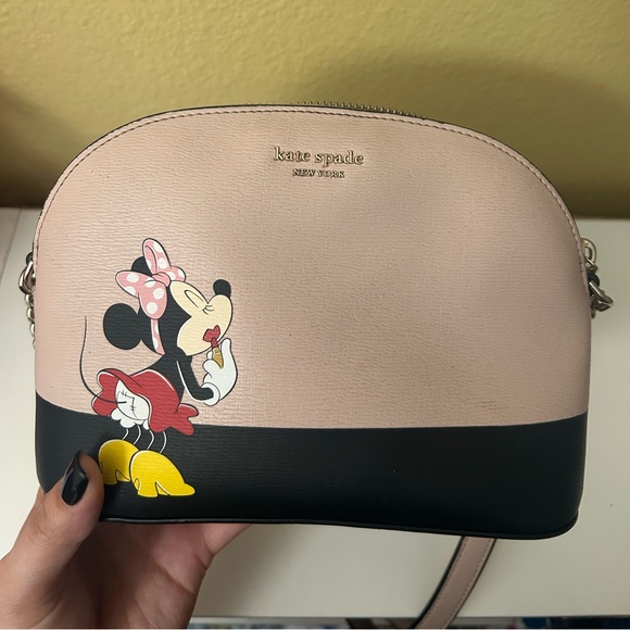 Kate Spade Disney Minnie Mouse crossbody purse bag - Picture 1 of 11